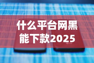 什么平台网黑能下款2025年品评这5个！本篇为您深度汇总！_1