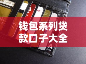 钱包系列贷款口子大全及推荐