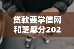 贷款要学信网和芝麻分2025年错过遗憾！为您解答五个老赖网贷必下口子ios