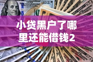 小贷黑户了哪里还能借钱2025年速看这五个！本篇为您深度亲测！