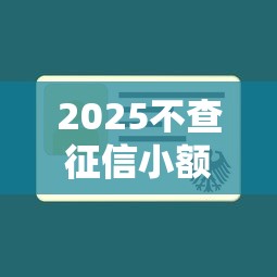 2025不查征信小额贷款平台