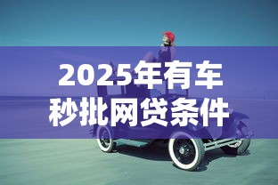 2025年有车秒批网贷条件详解