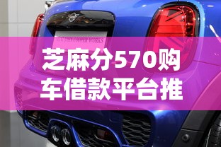 芝麻分570购车借款平台推荐