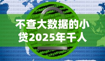 不查大数据的小贷2025年千人收藏推荐！分析五个不查大数据网贷口子