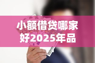 小额借贷哪家好2025年品鉴这五个！本文为您隆重收藏！