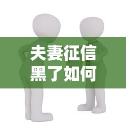 夫妻征信黑了如何贷款买房攻略