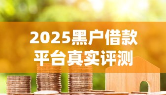 2025黑户借款平台真实评测