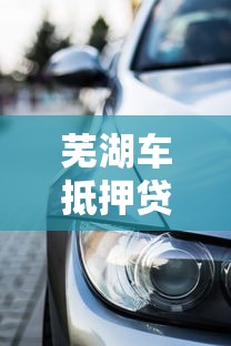 芜湖车抵押贷款服务创新方案