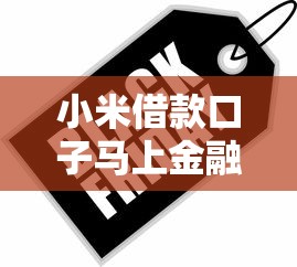 小米借款口子马上金融靠谱吗