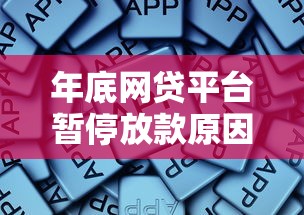 年底网贷平台暂停放款原因解析