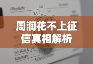 周润花不上征信真相解析