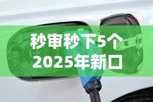 秒审秒下5个2025年新口子推荐