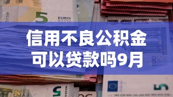 信用不良公积金可以贷款吗9月马上掌握！本次评析5个信用不良公积金借款平台不行