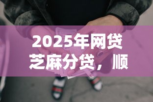 2025年网贷 芝麻分贷，顺道梳理芝麻分负面贷款