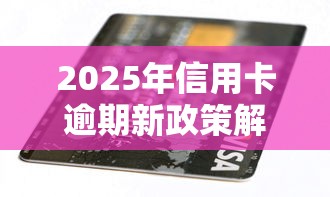 2025年信用卡逾期新政策解读
