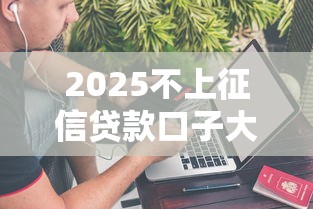 2025不上征信贷款口子大全 2025不上征信贷款口子大全
