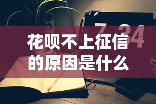 花呗不上征信的原因是什么