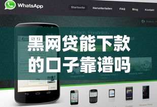 黑网贷能下款的口子靠谱吗
