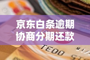 京东白条逾期协商分期还款技巧 京东白条逾期协商分期还款技巧