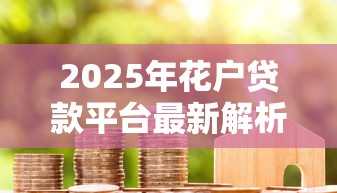 2025年花户贷款平台最新解析
