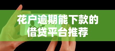 花户逾期能下款的借贷平台推荐