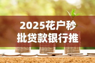 2025花户秒批贷款银行推荐