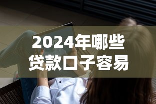 2024年哪些贷款口子容易下款