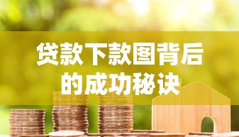 贷款下款图背后的成功秘诀