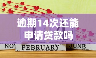 逾期14次还能申请贷款吗