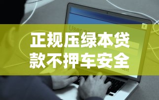正规压绿本贷款不押车安全便捷