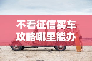 不看征信买车攻略哪里能办