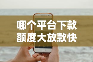 哪个平台下款额度大放款快