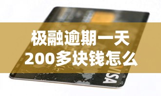 极融逾期一天200多块钱怎么办