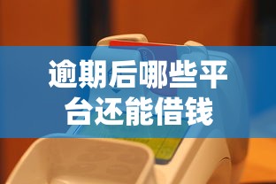 逾期后哪些平台还能借钱