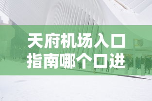 天府机场入口指南哪个口进最方便