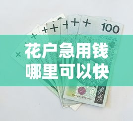 花户急用钱哪里可以快速借款 花户急用钱哪里可以快速借款