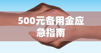 500元备用金应急指南