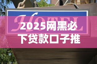 2025网黑必下贷款口子推荐