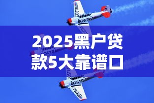 2025黑户贷款5大靠谱口子