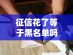 征信花了等于黑名单吗