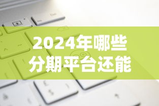2024年哪些分期平台还能下款