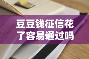 豆豆钱征信花了容易通过吗