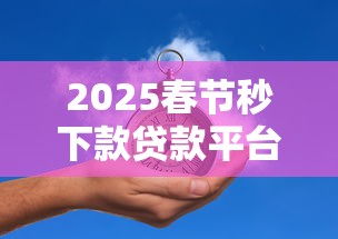 2025春节秒下款贷款平台推荐