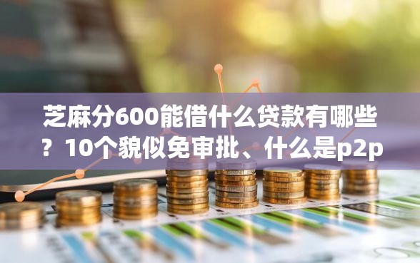芝麻分600能借什么贷款有哪些？10个貌似免审批、什么是p2p网贷平台合集