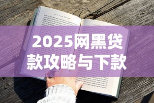 2025网黑贷款攻略与下款技巧