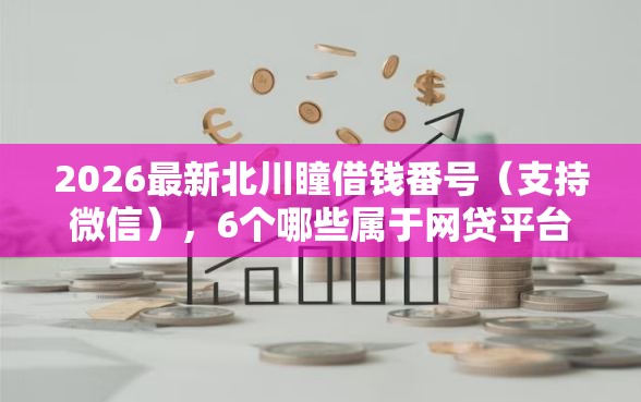 2026最新北川瞳借钱番号（支持微信），6个哪些属于网贷平台无私分享