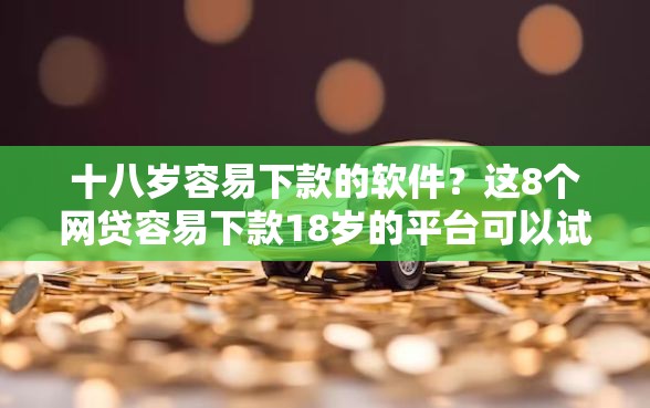 十八岁容易下款的软件？这8个网贷容易下款18岁的平台可以试试