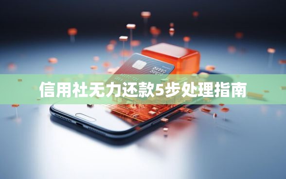 信用社无力还款5步处理指南