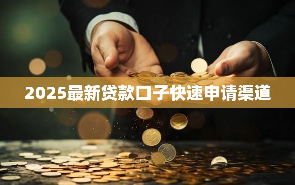 2025最新贷款口子快速申请渠道