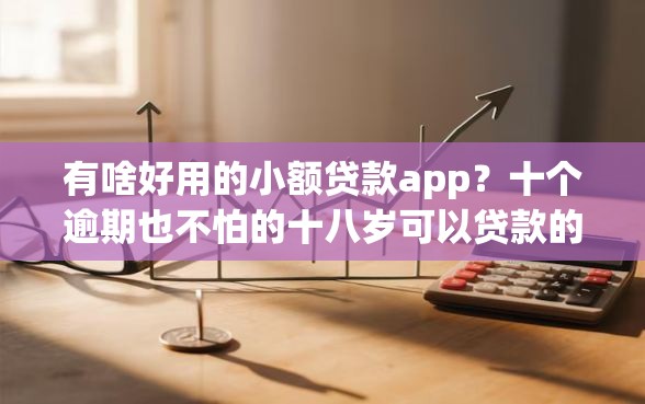 有啥好用的小额贷款app？十个逾期也不怕的十八岁可以贷款的平台